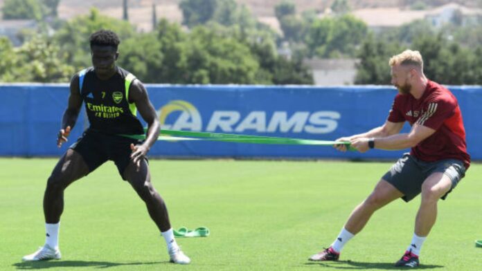 Mikel Arteta Delivers Positive Bukayo Saka Update Ahead of Community Shield Clash