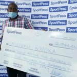 Chelsea fan who won sh 12.4 million after predicting 13 games correctly.