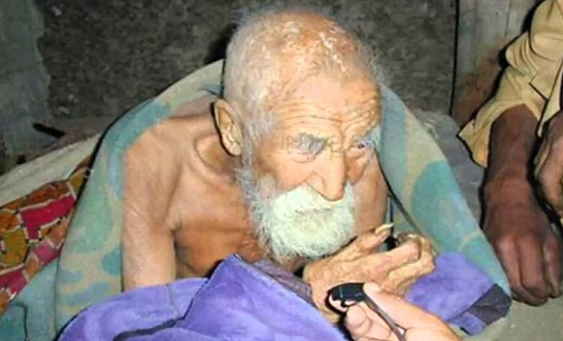 Meet the man who is 185 years that says death has forgotten him