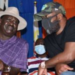 Raila Odinga and Hassan Joho