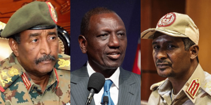 U.S. Condemns Ruto’s Dealings with Sudan’s Warlords